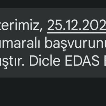 Dicle Elektrik Dağıtım Mahallede Ve Binada Elektrik Giden Tek Kişi