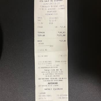 Medicana Ataşehir Hastanesi Ata Vale Arabadan Kaybolan Eşya