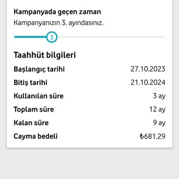 Vodafone Onaysız Anlık Tarife Değişikliği