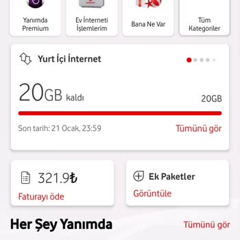 Vodafone Onaysız Anlık Tarife Değişikliği