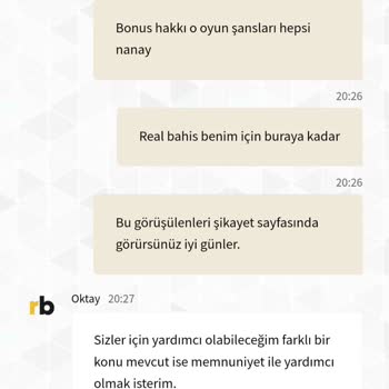 Real Bahis Pişmanlıktır