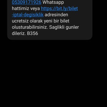 Kamil Koç Firması Haberim Olmadan Biletimi Değiştirip İptal Etti.