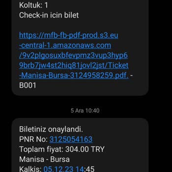 Kamil Koç Firması Haberim Olmadan Biletimi Değiştirip İptal Etti.