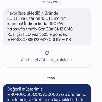 FLO Ayakkabı Ayakkabı Alımı Sonrası Yaşanan Kalite Sorunu