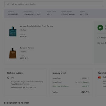 Boyner İnternetten Alınan Parfümün Kargo Sürecinde Yaşanan Gecikmeler