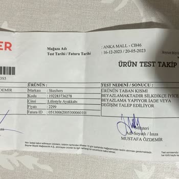 Boyner Mağaza Ayıplı Ürünün Değişimini Yapmıyor