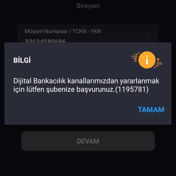 İş Bankası Mobil Bankacılık Giriş Sorunu