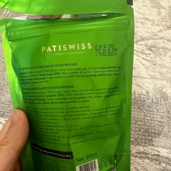 Patiswiss Küflenmiş Çikolata (pistachio Rocher)