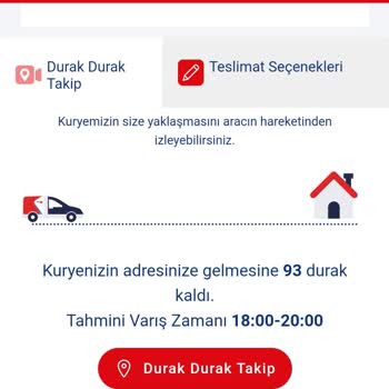 Aras Kargo Kargomu Dağıtıma Çıkartıp Getirmedi