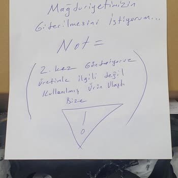 Occasion Kullanılmış Ürün Gönderilmiş