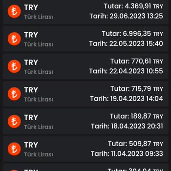 Bitay Para Çekim Talebi