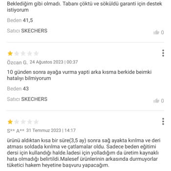 Skechers Hakem Heyeti Kararına Cevap Vermiyor