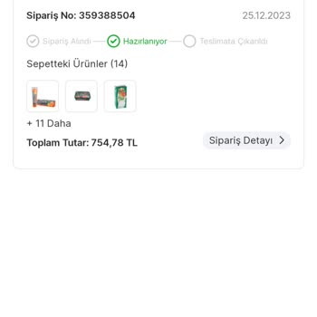 Migros Sanal Marketten Geciken Sipariş Sorunu
