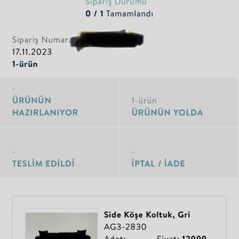 Vivense Mobilya Tamamen Hayal Kırıklığı