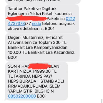 Digiturk Bankkart Kampanyası Sorunu