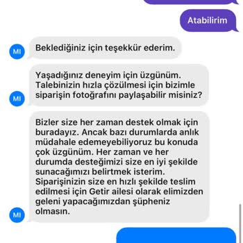 Getir Çin Kestanesi Satıyor