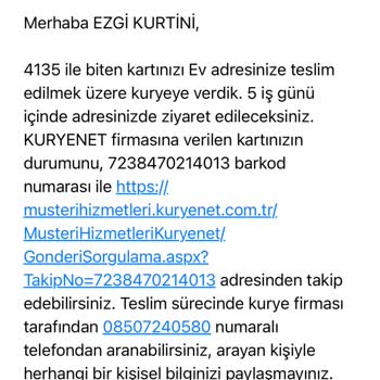 İş Bankası Tarafından Çözülemeyen Teslimat