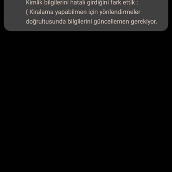 Tiktak Kimlik Bilgileri Hatası