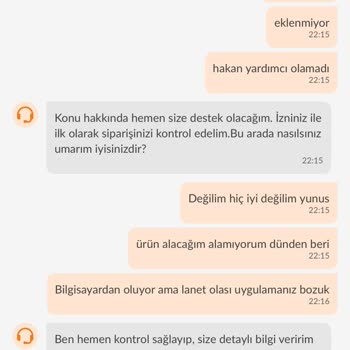 Trendyol Sepet Sorunu Ve Temsilci Tavrı