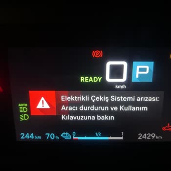 Citroen Ec4 Elektrikli Çekiş Sistemi Arızası