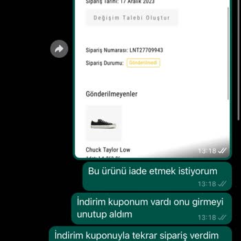 LNT Step İndirim Kuponu Karmaşası Ve Yanıtsız Mesajlar