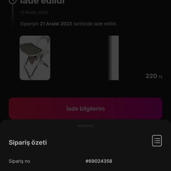 Gardrops Alışveriş Sonrası İade Ve Destek Sorunu