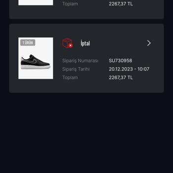 Sneaks Up Ürünüm Kalite Standartları Gereği İptal Edildi