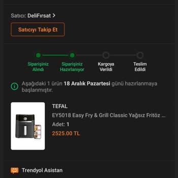 Trendyol Hızlı Teslimat Beklerken Hayal Kırıklığı