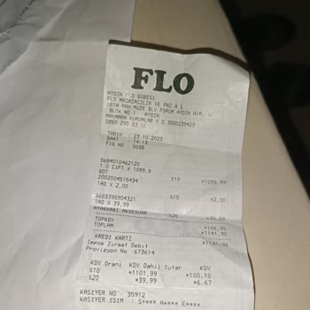 FLO Ayakkabı Değişim İşlemi Yapılmadı