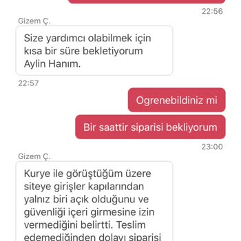 Yemeksepeti Sipariş Teslim Edildi Denilip Teslim Edilmemesi