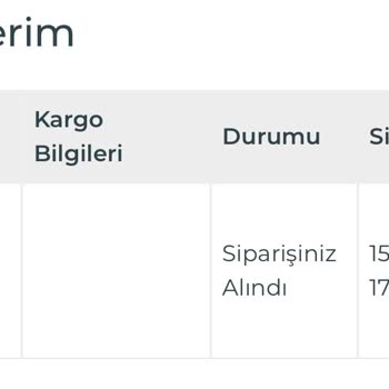 Bellona Online Mağazadan Gelmeyen Sipariş