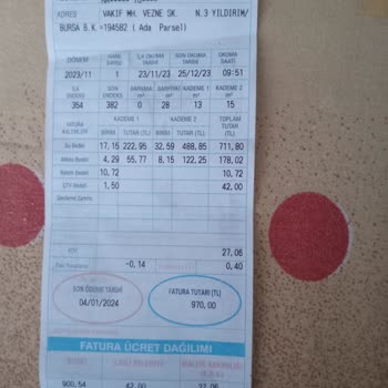 BUSKİ Yüksek Fatura