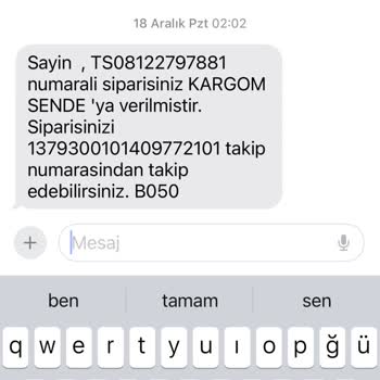 KARGOMsende Teslimat Sürecinde Yaşanan Gecikme