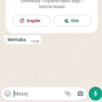 WhatsApp +32 Yabancı Ülke Mesajı WhatsApp Sorumlu