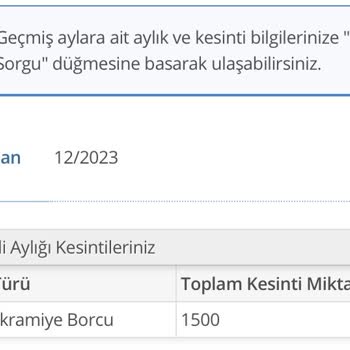 SGK Emekli Bayram İkramiye 1500 TL Kesinti
