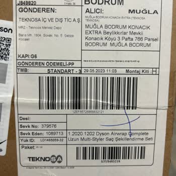 Dyson Airwrap Eksik Tarak