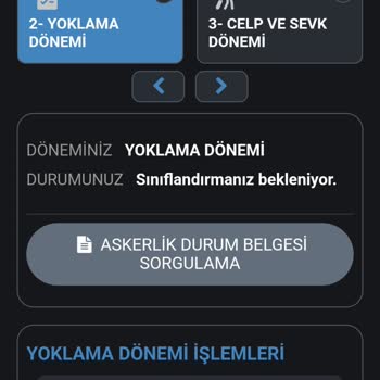 Milli Savunma Bakanlığı Askerlik Sınıflandırma Sürecindeki Belirsizlik