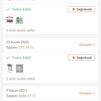 Trendyol Hayat Mağazası Eksik Ürün Gönderimi