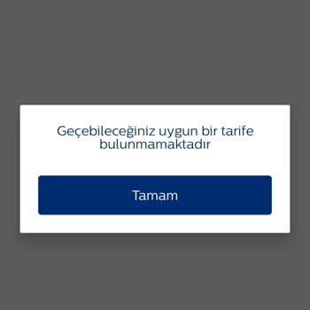 Türk Telekom Tarife Değişimi/iptali Yapamıyorum