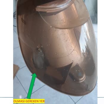 PHILIPS Marka Hatalı Üretim Buhar Kazanlı Ütünün Kazanı