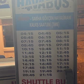 Havabüs Saatinde Kalkmadı Uçağa Yetişmek İçin Taksiye Bindik