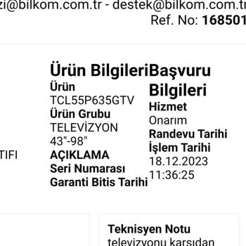 TCL TV Ürünlerinin Arkasında Durmuyor