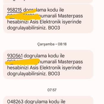 Ziraat Bankası Onay Kodu Mesajı Geliyor