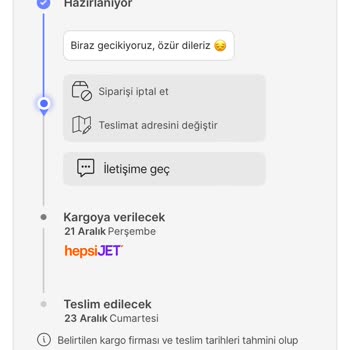 English Home Ürünlerimi Günlerdir Göndermiyor