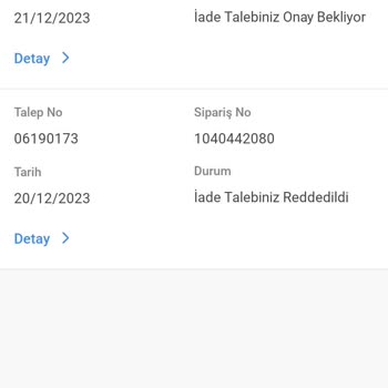 Koçtaş Yetkili Serviste Bulunan Ürünün İadesini Onaylamıyor