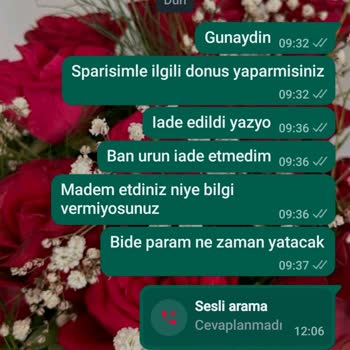 Sneakerhane Para İadesi İstiyorum