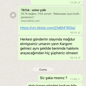 Eyyo Butik Ürünlerimi Göndermiyor