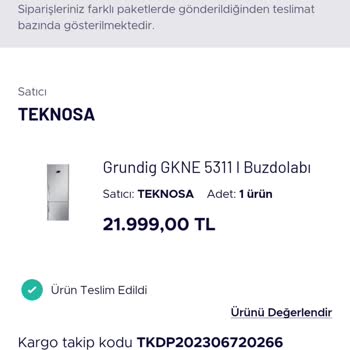Teknosa Mağduriyeti (Media Markt Fiyatı Uygun Daha Uygun Olması)