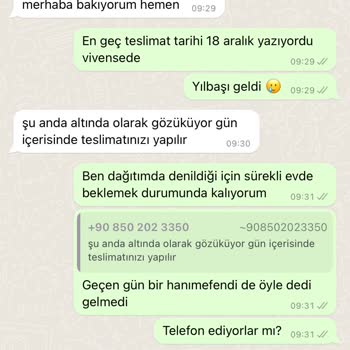 Horoz Lojistik Belirttiği Tarihlerde Teslimat Yapmıyor
