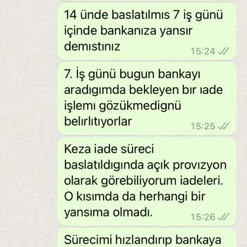 Deri Market Ücret İadesi Yapmıyor!